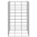 vidaXL Gabion plantenbakken 3 st verhoogd 30x30x50 cm ijzer
