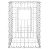 vidaXL Gabion poles 2 pcs 40x40x60 cm iron