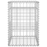 vidaXL Gabion poles 2 pcs 40x40x60 cm iron
