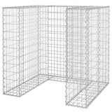vidaXL Schanskorf voor container 110x100x110 cm gegalvaniseerd staal