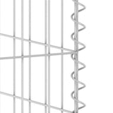 vidaXL Schanskorf voor container 110x100x110 cm gegalvaniseerd staal