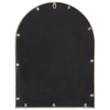 vidaXL Garden Mirror 60x45 cm Iron Sand-colored