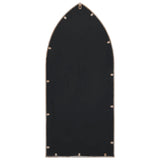 vidaXL Mirror 100x45 cm Iron Sand-colored