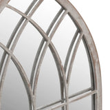 vidaXL Mirror 100x45 cm Iron Sand-colored