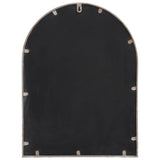 vidaXL Mirror 60x45 cm iron sand-coloured