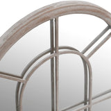 vidaXL Mirror 60x45 cm iron sand-coloured