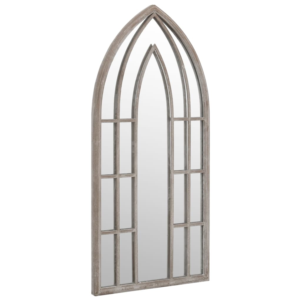 vidaXL Spiegel 100x45 cm ijzer zandkleurig