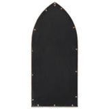 vidaXL Spiegel 100x45 cm ijzer zandkleurig