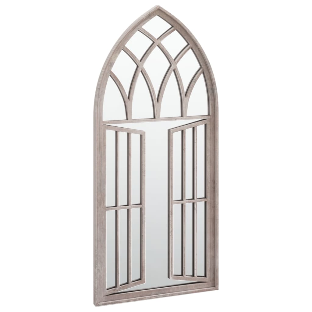 vidaXL Spiegel 100x45 cm ijzer zandkleurig
