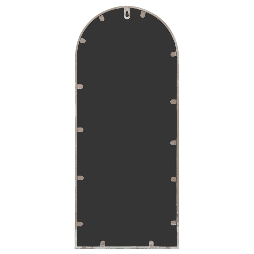 vidaXL Spiegel 100x45 cm ijzer zandkleurig
