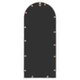 vidaXL Spiegel 100x45 cm ijzer zandkleurig