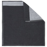 vidaXL 12-Piece Kitchen Towel Set Cotton Black