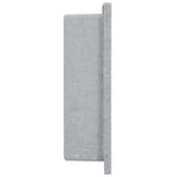 vidaXL Shower Niche 41x36x10 cm Matte Grey