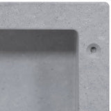 vidaXL Shower Niche 41x36x10 cm Matte Grey