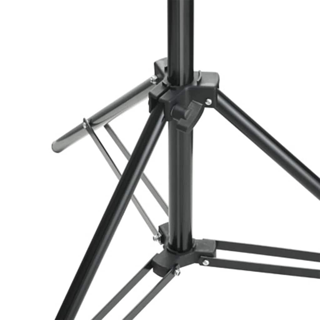 vidaXL Photo Studio Kit with Lighting Set and Backdrop