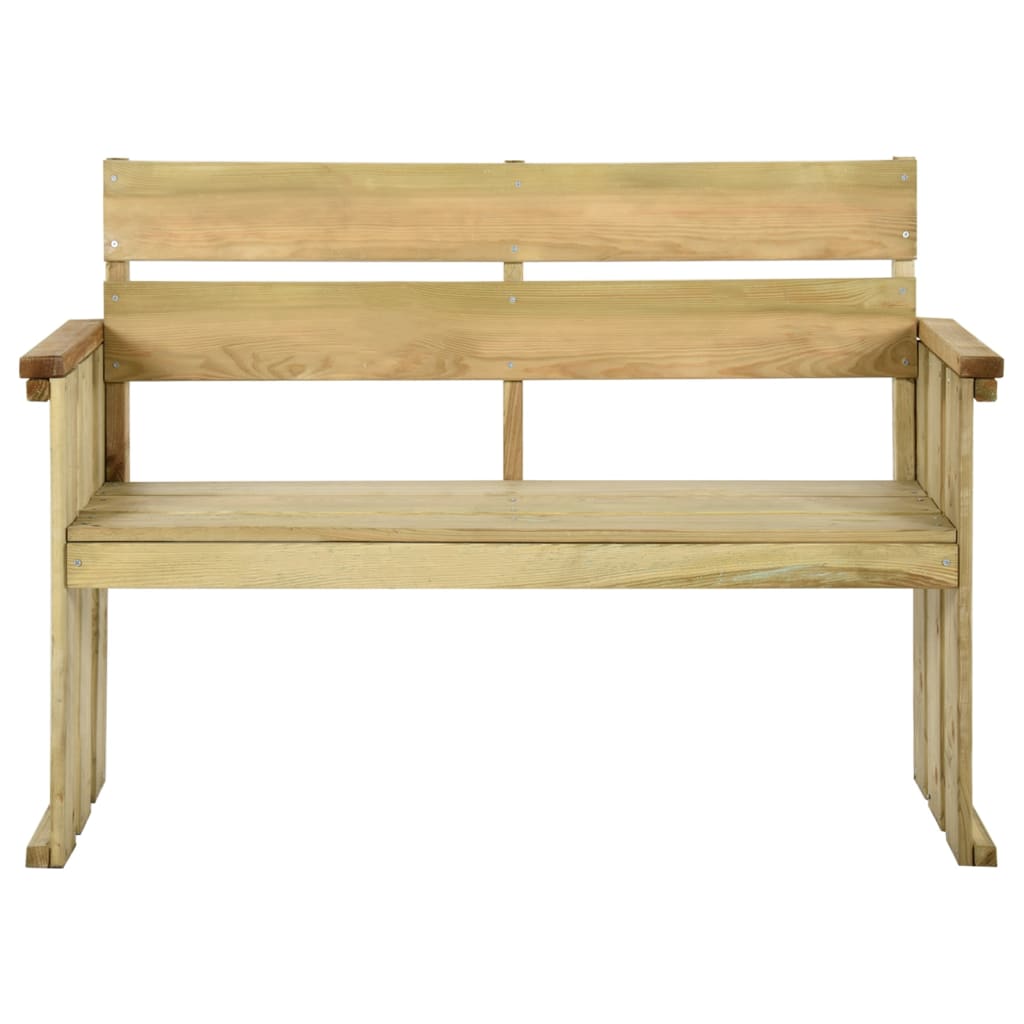 vidaXL Tuinbank 121 cm geïmpregneerd grenenhout
