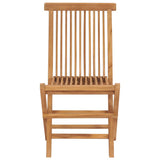 vidaXL Tuinstoelen 6 st inklapbaar massief teakhout