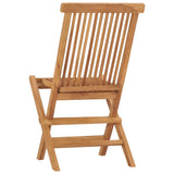 vidaXL Tuinstoelen 6 st inklapbaar massief teakhout
