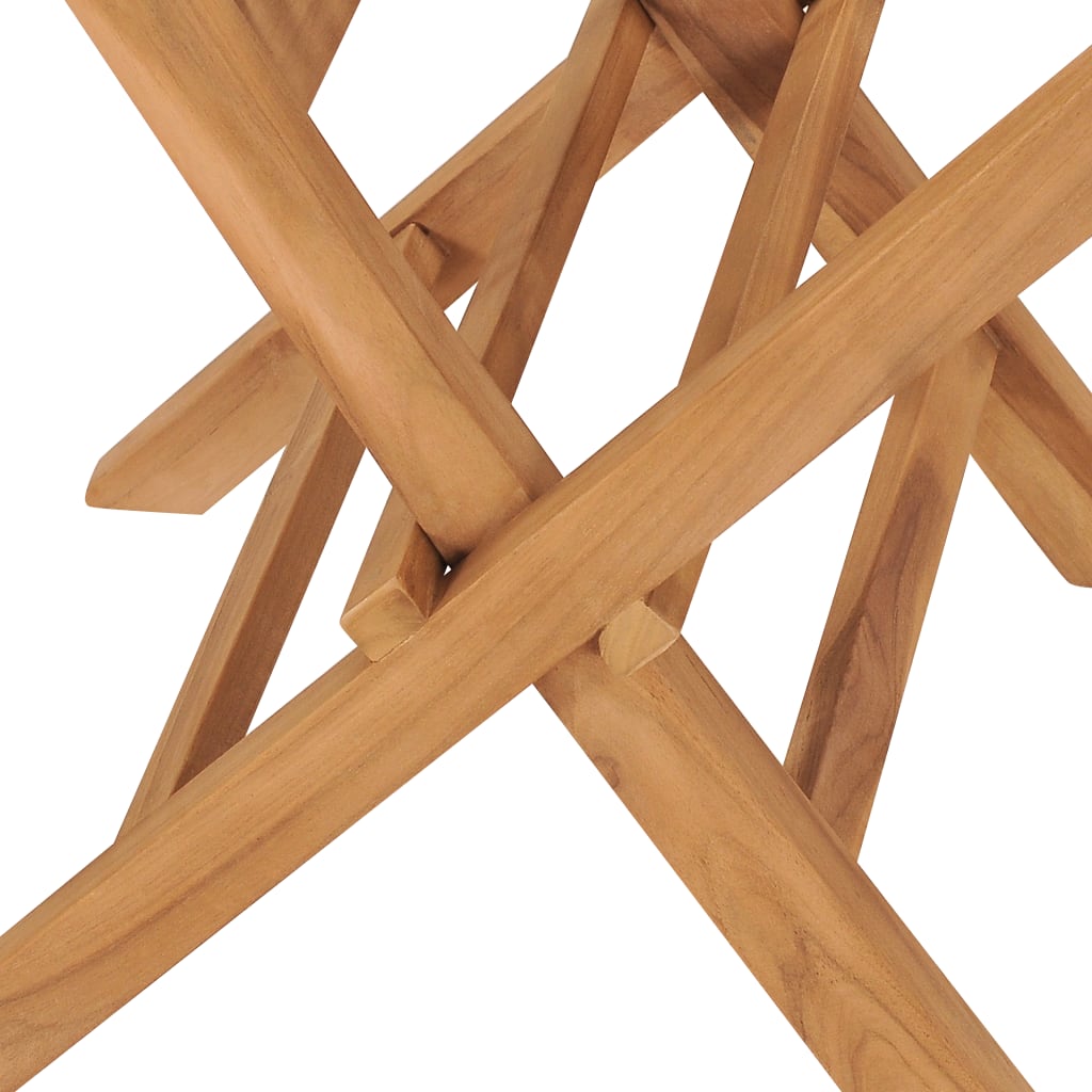 vidaXL Tuinstoelen 6 st inklapbaar massief teakhout