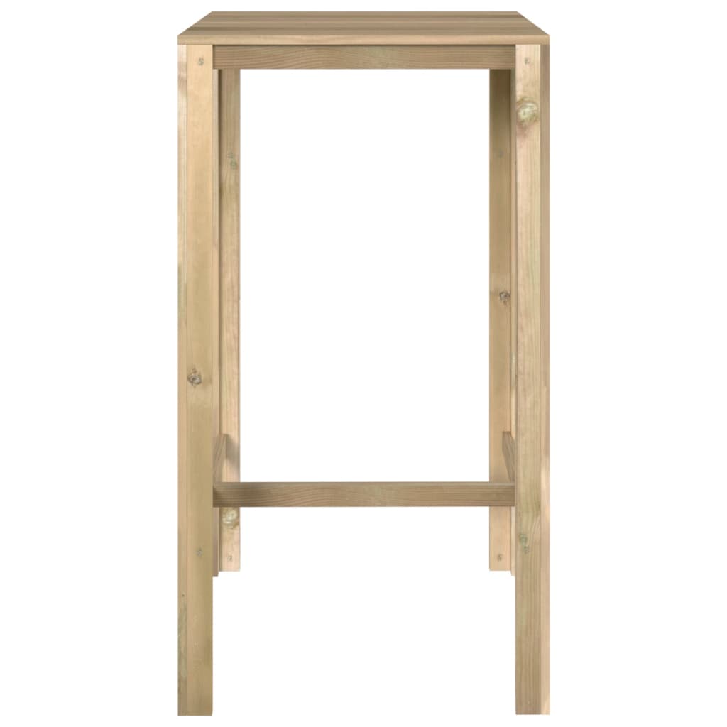 vidaXL Bartafel 60x60x110 cm geïmpregneerd grenenhout