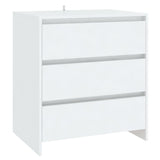 vidaXL Sideboard 70x41x75 cm engineered wood white