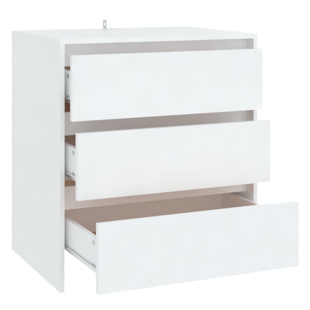vidaXL Sideboard 70x41x75 cm engineered wood white