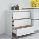 vidaXL Sideboard 70x41x75 cm engineered wood white