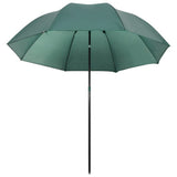 vidaXL Visparaplu 220x193 cm groen