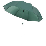 vidaXL Visparaplu 220x193 cm groen