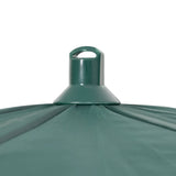 vidaXL Visparaplu 220x193 cm groen
