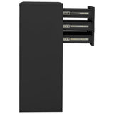 vidaXL Office Cabinet with Planter 90x40x125 cm Steel Anthracite