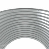 vidaXL Plantenbak 100x100x68 cm gegalvaniseerd staal groen