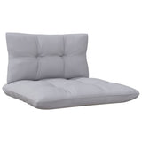 vidaXL Ensemble de salon 9 pièces avec des coussins gris à Grenenhout