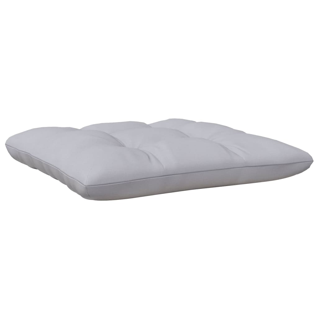 vidaXL Ensemble de salon 7 pièces avec des coussins gris à vert