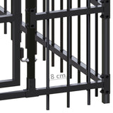 vidaXL Dog Kennel 8.29 m² Steel