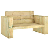 vidaXL Tuinbank 139 cm geïmpregneerd grenenhout