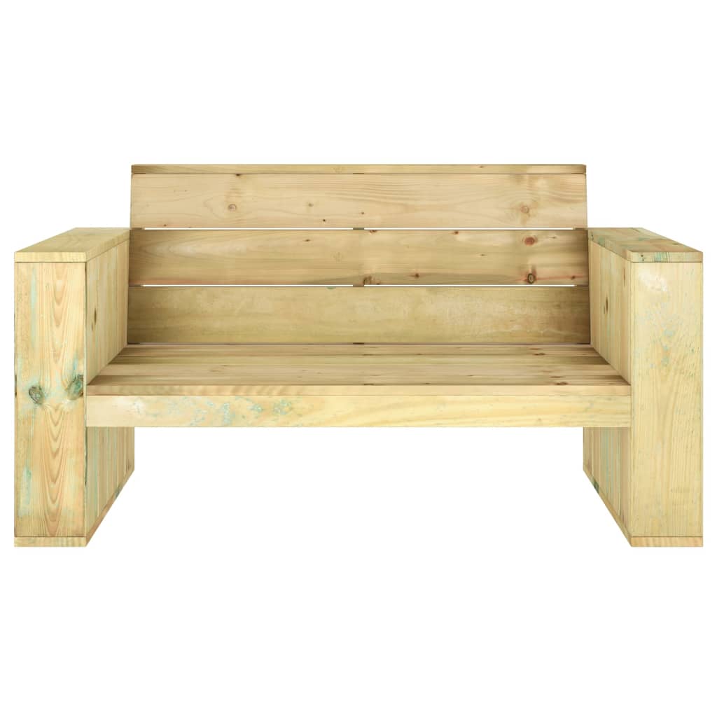 vidaXL Tuinbank 139 cm geïmpregneerd grenenhout