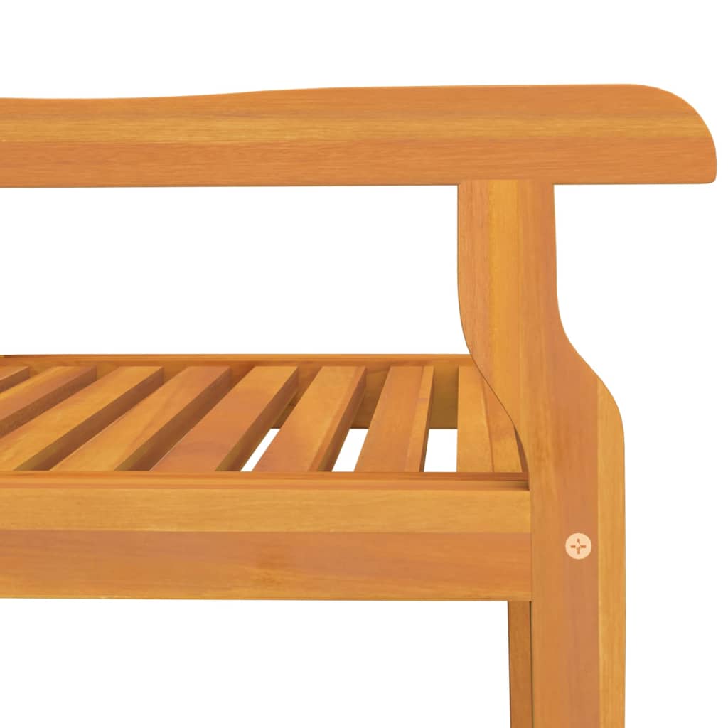 vidaXL Tuinstoelen 4 st massief acaciahout