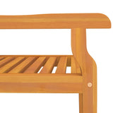 vidaXL Tuinstoelen 4 st massief acaciahout