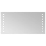 vidaXL Bathroom Mirror LED 40x20 cm
