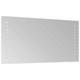 vidaXL Bathroom Mirror LED 40x20 cm