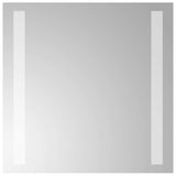 vidaXL Bathroom Mirror LED 30x30 cm