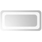 vidaXL Bathroom Mirror LED 40x20 cm