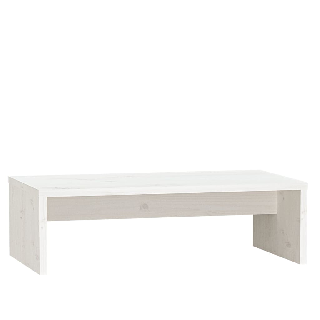 vidaXL Monitorstandaard 50x27x15 cm massief grenenhout