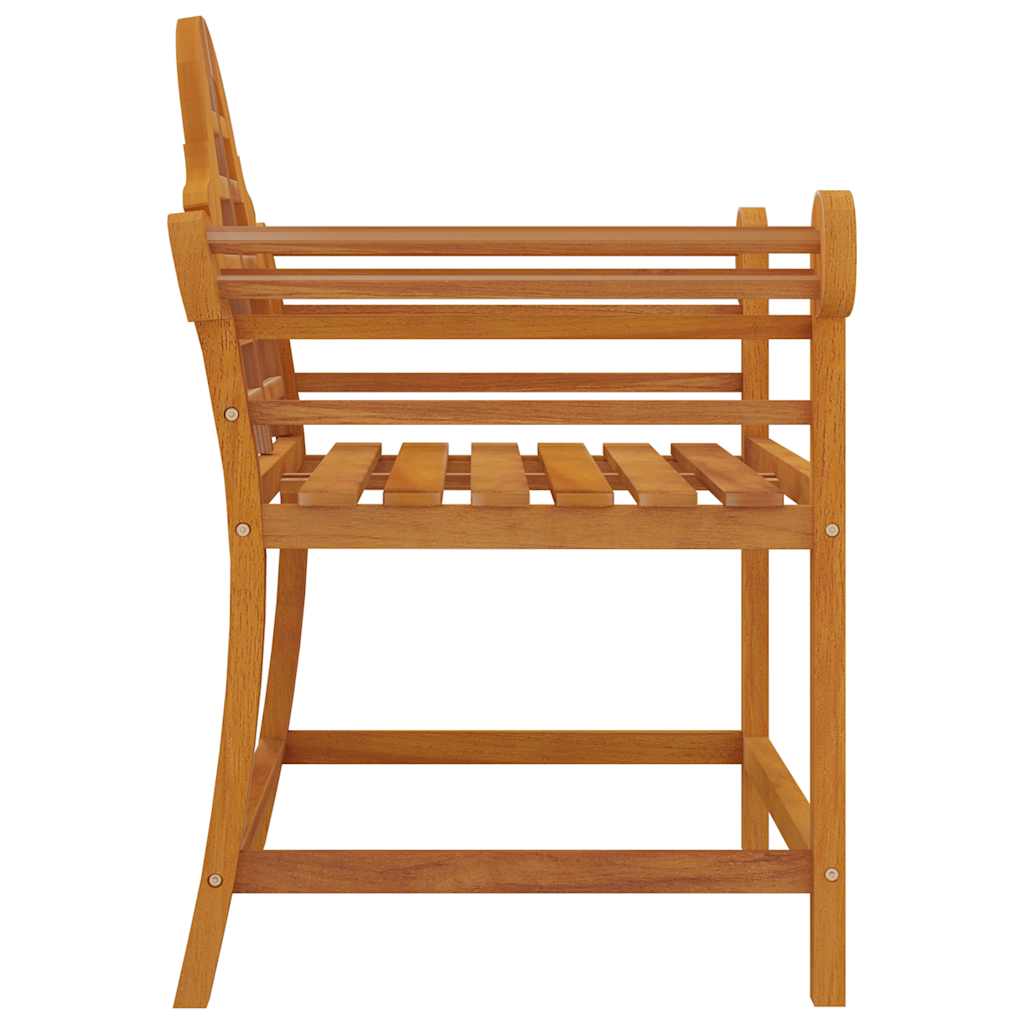 vidaXL Tuinstoelen 2 st 91x62x94 cm massif teakhout