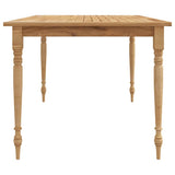 vidaXL Tafel Batavia 150x90x75 cm massief teakhout