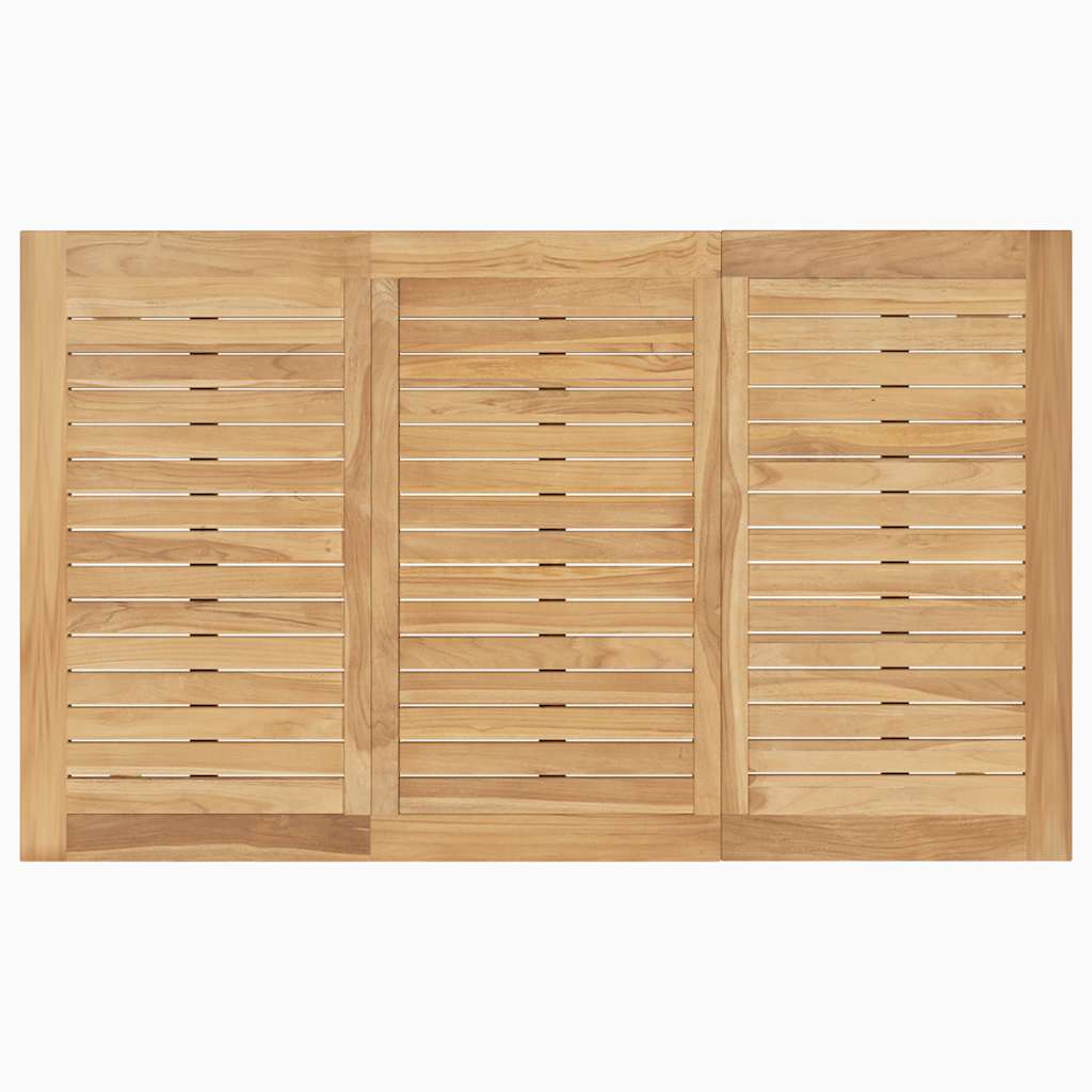 vidaXL Tafel Batavia 150x90x75 cm massief teakhout