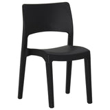 vidaXL Garden Chairs 2 pcs polypropylene anthracite