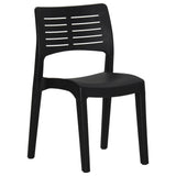 vidaXL Tuinstoelen 2 st polypropylène couleur antraciet