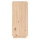vidaXL Sideboard 38x35x80 cm solid pine wood